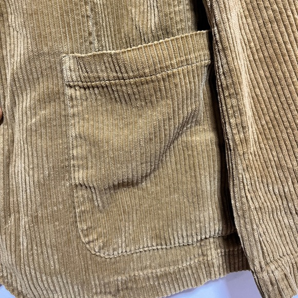 Alex Mill Corduroy Blazer Jacket - Large - Olive / Mustard - Cotton Workwear - Picture 4 of 10